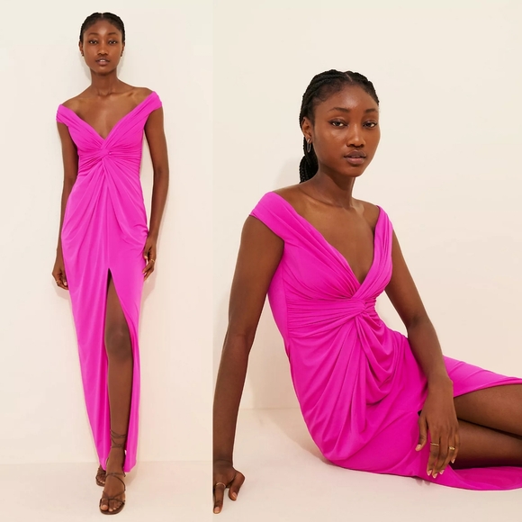 Katie May Hazel Maxi Gown Pink - Picture 6 of 7